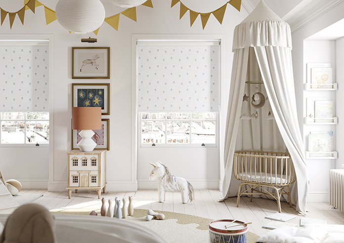 Merrily, Merry Small Fairground - Roller Blind - Image 3